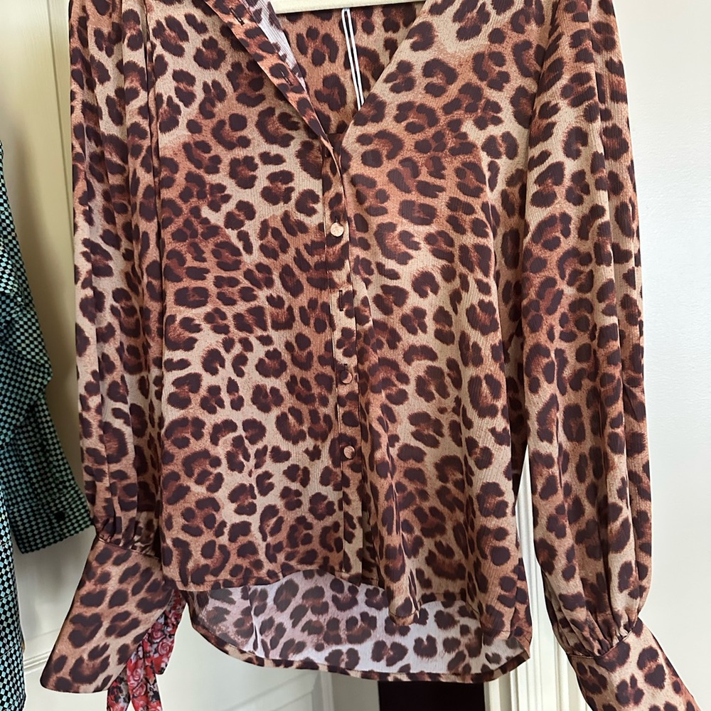 Runway the Label Leopard Print Women's Top